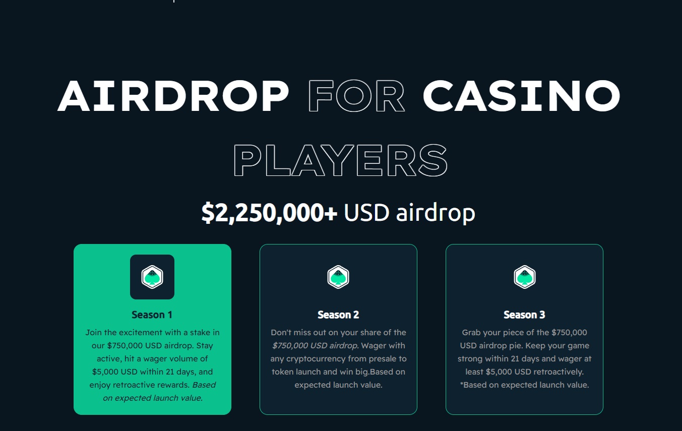 Mega Dice Airdrop